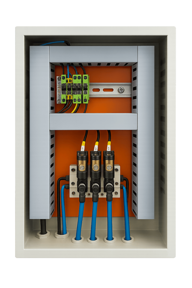 Painel de Controle Elétrico Detalhado (1)