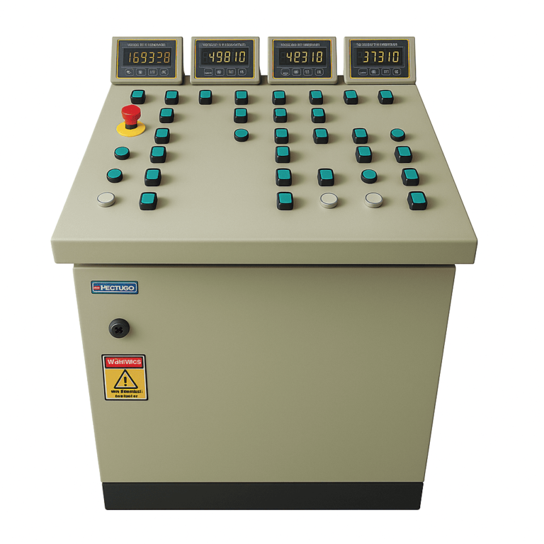 Painel de Controle Industrial Detalhado (1)